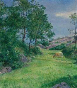 Fra Sandoya, Tvedestrand by Eilif Peterssen