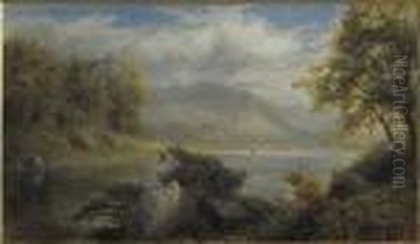 Recollections Of Derwentwater - view 1