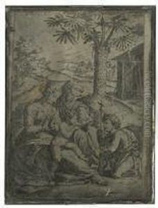 La Sainte Famille Chalon-sur-saone by Fortune Joseph Petiot-Groffier