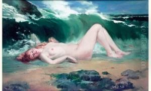 Nu Au Bord D'une Plage