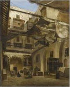 Vue D'une Maison En Orient Vue D'une Maison En Orient
