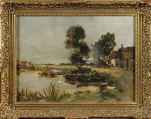 Le Pecheur by Charles Petit