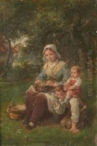Play In The Garden by Charles Petit