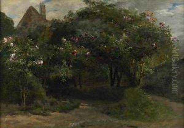 Le Chemin Aux Arbres Et Fleurs - view 1