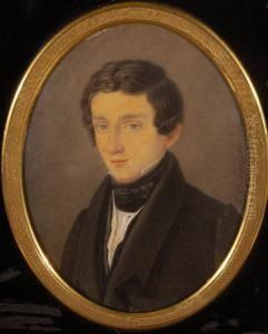 Half Length Portrait Of A Young Gentleman