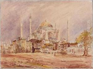 A Folio Of Views Of Constantinople by John Louis Petit