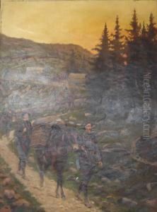 Les Chasseurs Alpins by Pierre Petit-Gerard