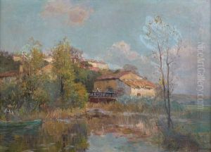 Village En Bord De Riviere Village En Bord De Riviere