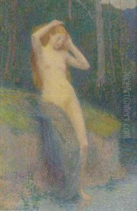 Nude In A Landscape