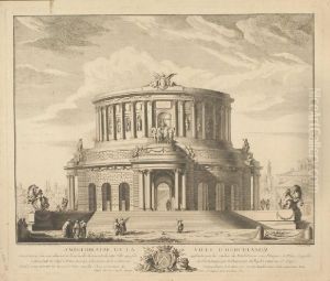 Acquaforte Incisa Da Patte, Parigi by Ennemond-Alexandre Petitot