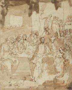 Les Noces De Cana by Astolfo Petrazzi