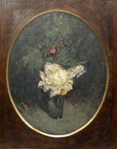 Vase With Flowers by Costin Petrescu-Dragoe