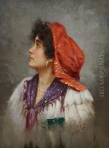 Woman In Bandana