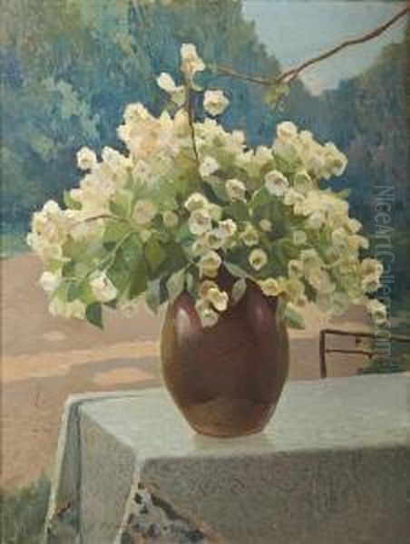 A Still Lifewith Flowers In A Vase - view 1