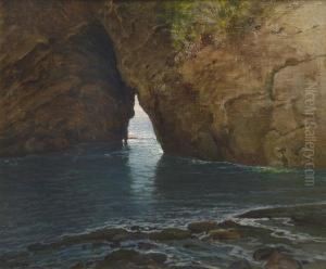 Scoglio Delle Sirene A Sorrento by Salvatore Petruolo
