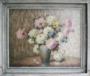 Floral Still Life by Victor Petry