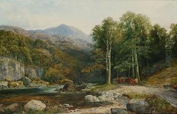On The Llugwy N-wales - view 1