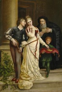 Scene Of Goethe Faust by Joseph Petzl