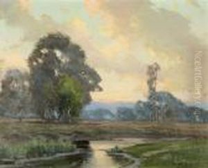 Flusslandschaft In Illinois.