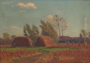 Early Autumn Landscape by Frank Charles Peyraud