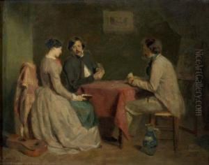La Partie De Cartes by Jean Pezous