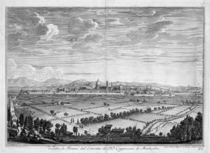 Veduta Di Firenze by Johann Adreas Pfeffel