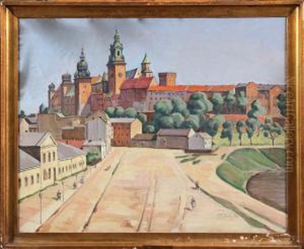 Widok Na Zakole Wisly I Wawel, 1933 R. - view 1