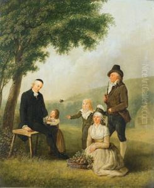 Bildnis Der Familie Des Pfarrers Kramer. - view 1