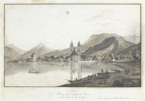 Lachen Bourg Dans Le Canton De Schweiz Sur Les Forntieres Du Lac De Zurich. Lachen Bourg Dans Le Canton De Schweiz Sur Les Forntieres Du Lac De Zurich.
