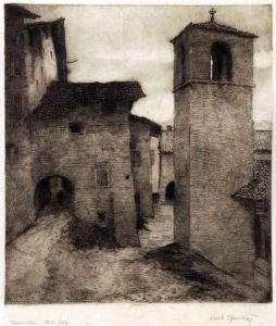 Veduta Di Calvolla by Karl Pferschy