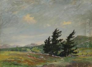 Early Spring Landscape by Jean-Jacques Pfister