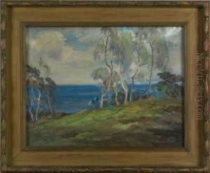Coastal Landscape by Jean-Jacques Pfister