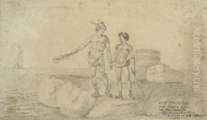 Albumblatt by Johann Baptist Pflug