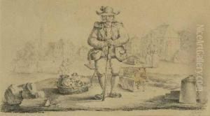 Matheis Der Vogelfanger. by Johann Baptist Pflug