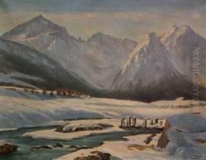 Wetterstein Alpspitze by Alois Pfund