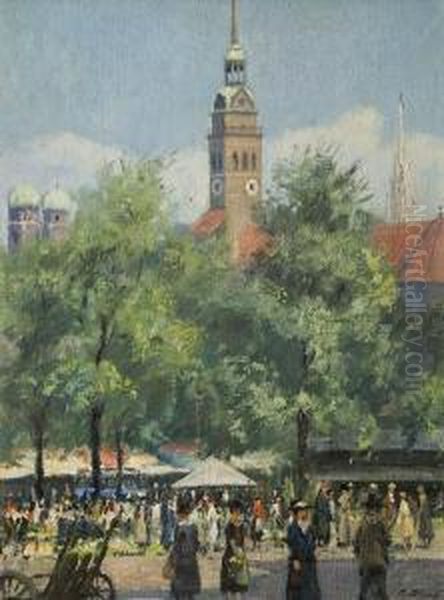 Viktualienmarkt In Munchen - view 1