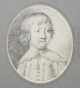 Portrait Of A Young Boy by Richard Phelps