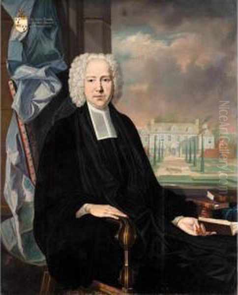Portrait Of The Reverend John Coker (1697-1764) Of Langton House, Dorset, And His Wife, Elizabeth, Nee Williams - view 1