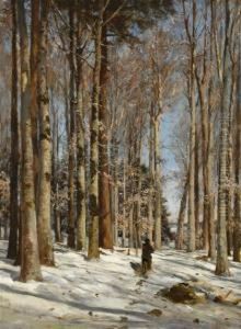 Winter In New Hampshire by William Preston Phelps