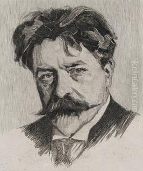 Bildnis Des Dirigenten Arthur Nikisch - view 1