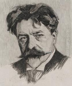 Bildnis Des Dirigenten Arthur Nikisch by John Philipp