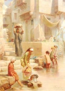 Philippoteaux 
Wash Day On The Nile
