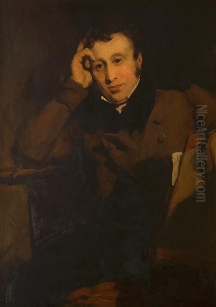 Portrait Of A Young Gentleman, Seated - view 1