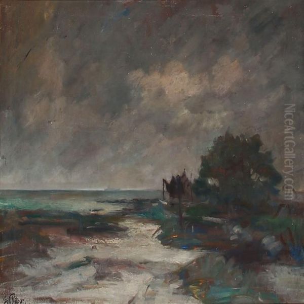 Evening Coastal Scene - view 1