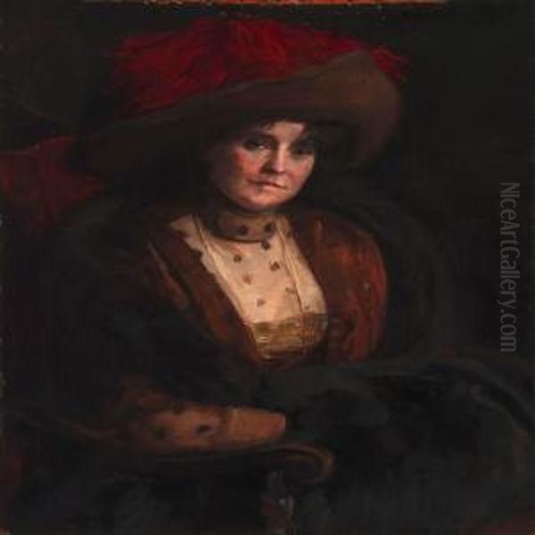 Portrait Of A Lady, Presumably The Artist's Mother Sophie Philipsen, Nee Wagner - view 1
