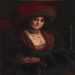 Portrait Of A Lady, Presumably The Artist's Mother Sophie Philipsen, Nee Wagner