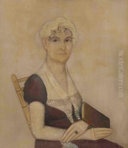 Portrait Of Mrs. Charles D'emery by Ammi Phillips