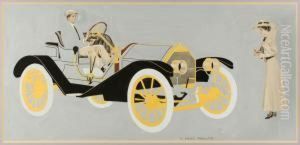 Model 20 Hudson Motor Car by Coles Phillips