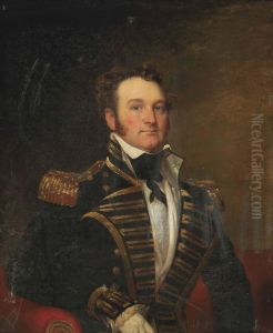 Portrait Of A Royal Naval Officer by Thomas Phillips