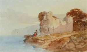 Sandersfoot Castle by James George Philp